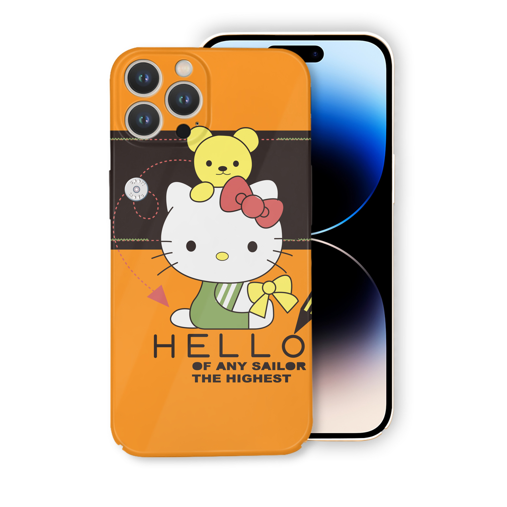 （画像用） Hello Kitty ハローキティ 【iPhone 14シリーズ対応】ハードケース